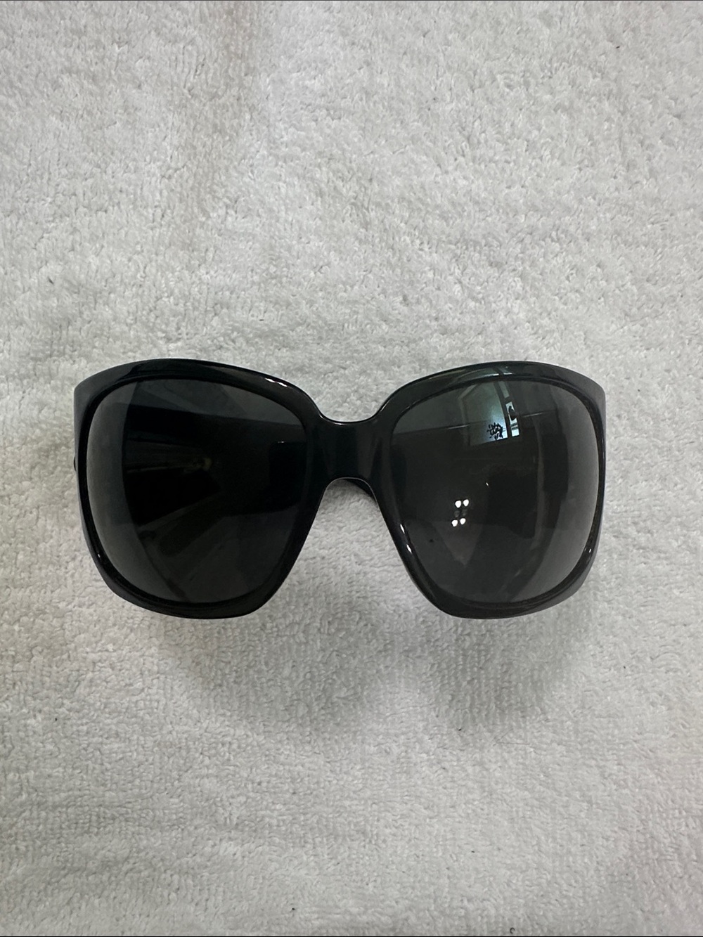 Ed Hardy Women's Oversized Black Sunglasses